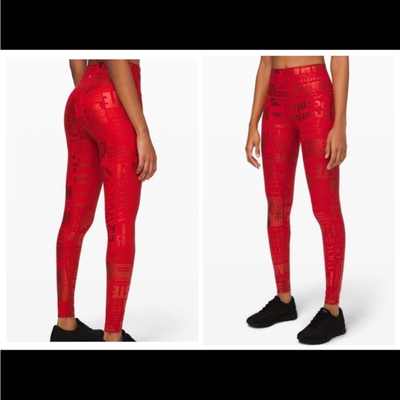 lululemon athletica Pants - Lululemon Wunder Under High-Rise Tight 28” Full-On Luxtreme Manifesto 20YR. NWOT